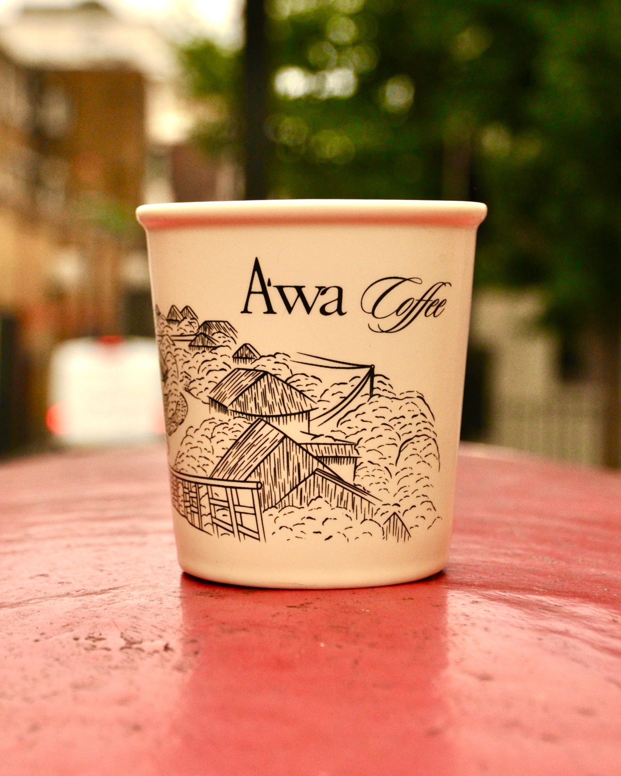 A’wa Mountain Ceramic Cup