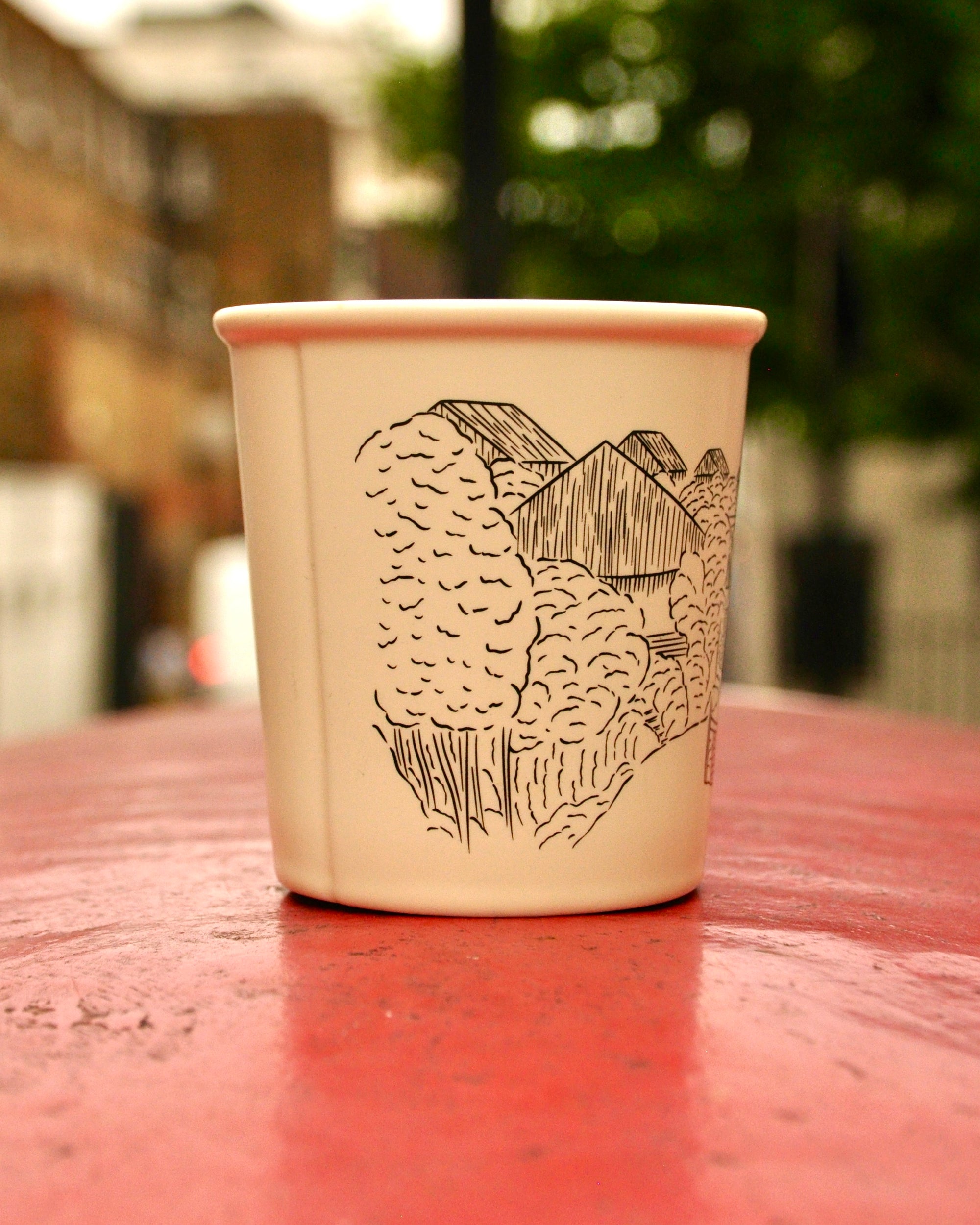 A’wa Mountain Ceramic Cup